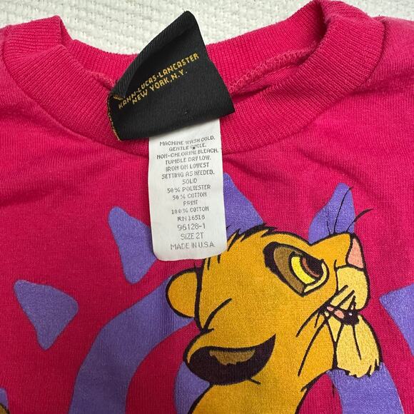 Vintage rare Disney 90’s lion king toddler girls dress - Picture 4 of 12